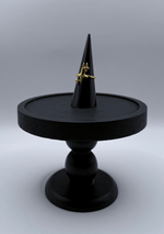 Anillo ajustable con estrellas de cuatro picos