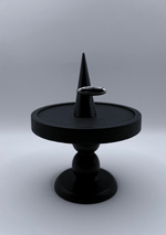 Anillo ajustable ovalado liso