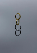 Arracada tubular lisa