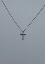 Collar con cruz de plata 925