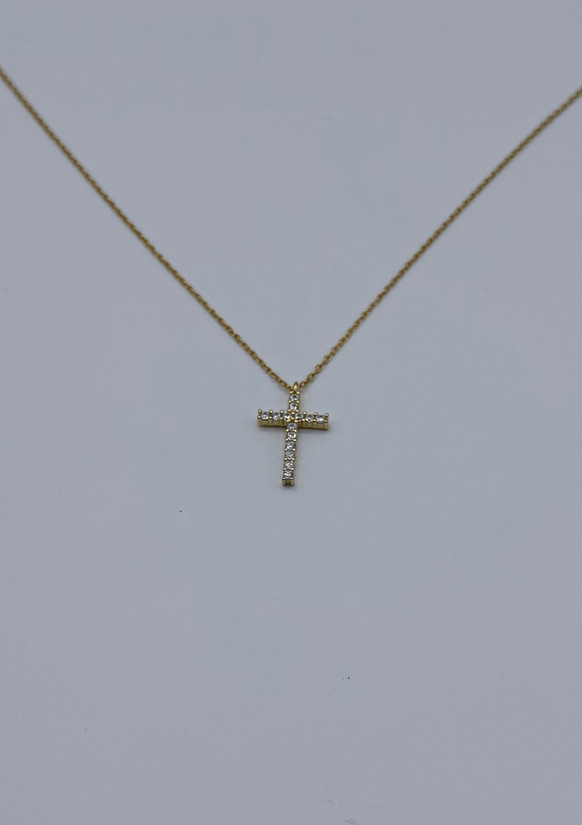 Collar con cruz de plata 925