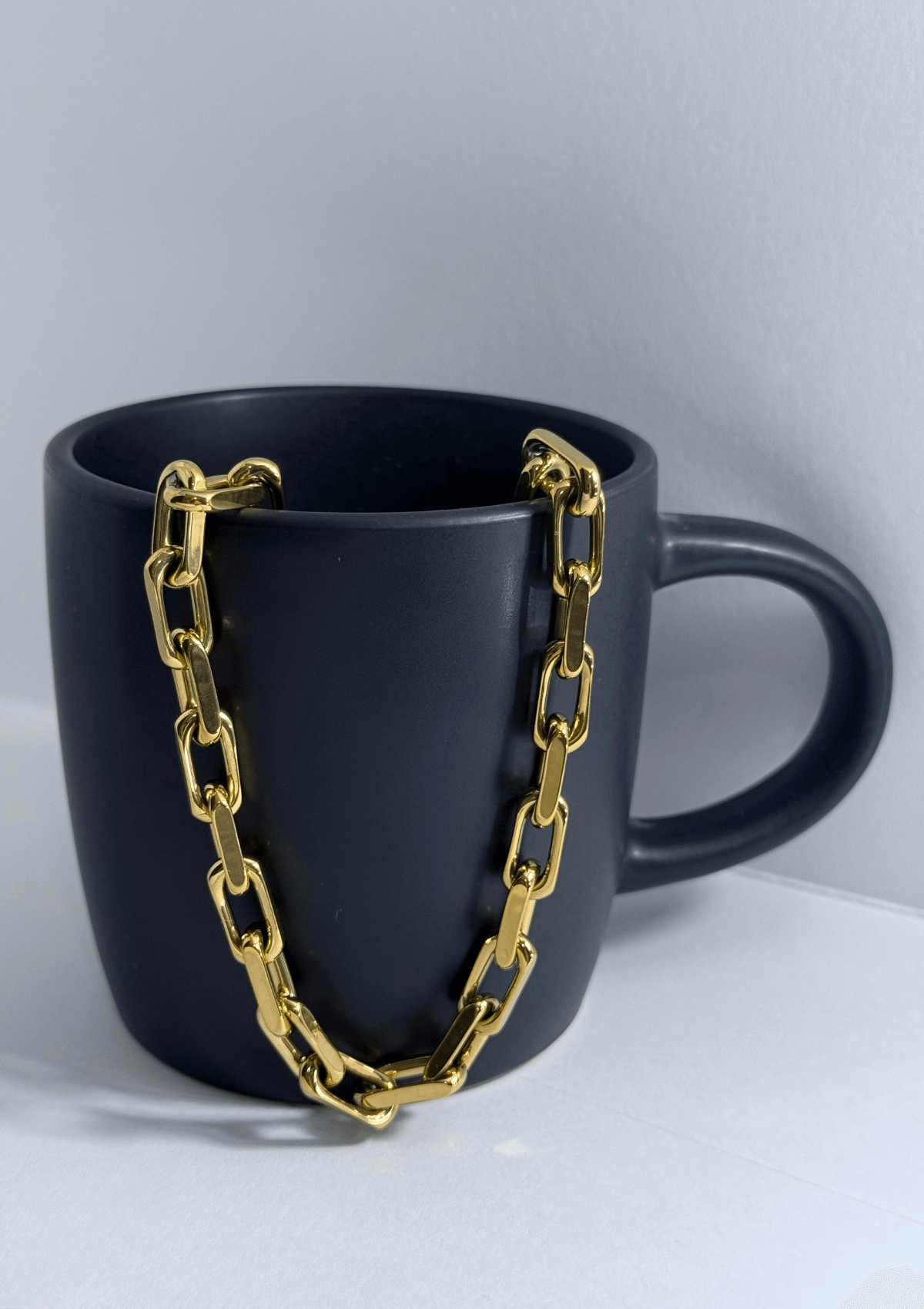 Collar eslabones dorados