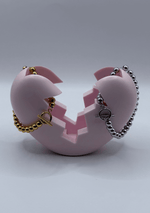 Pulsera con cuentas redondas broche T