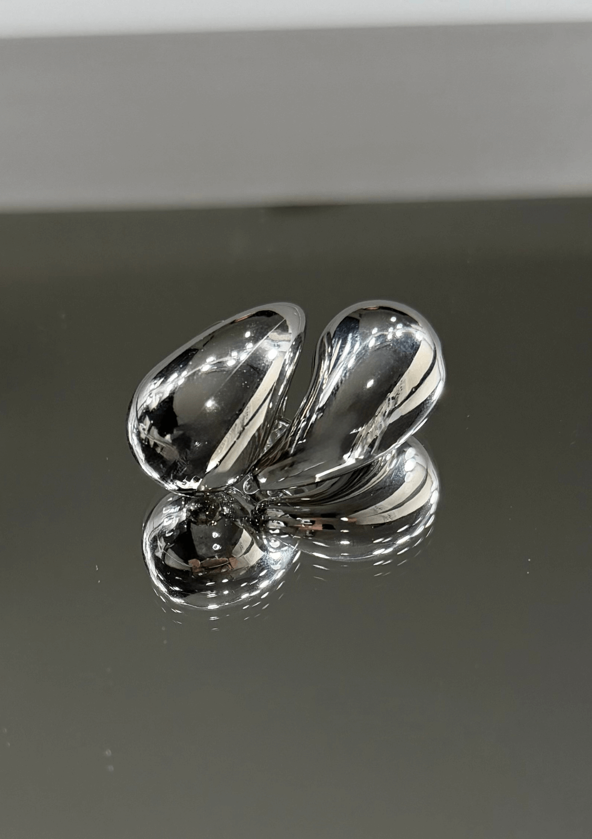 Arete gota de agua lisa