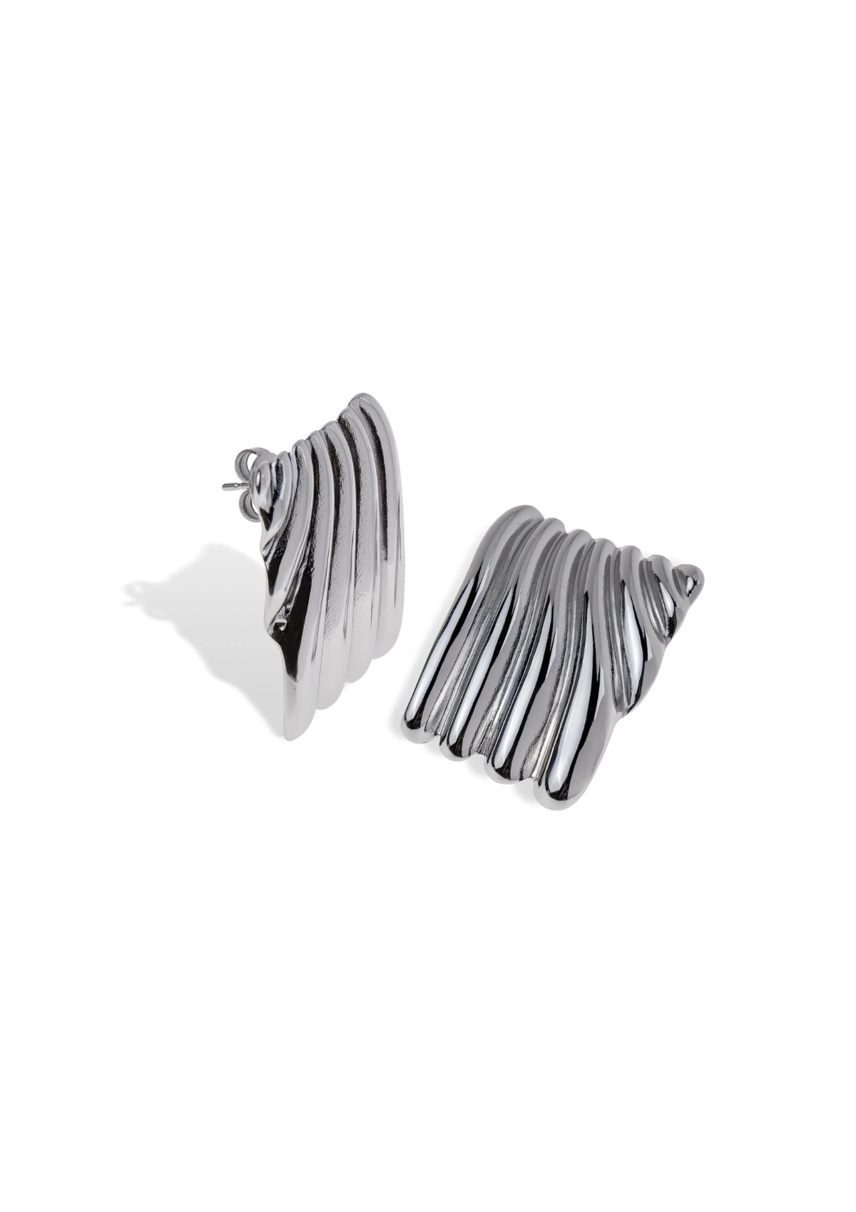 Arete rectangular con textura acanalada