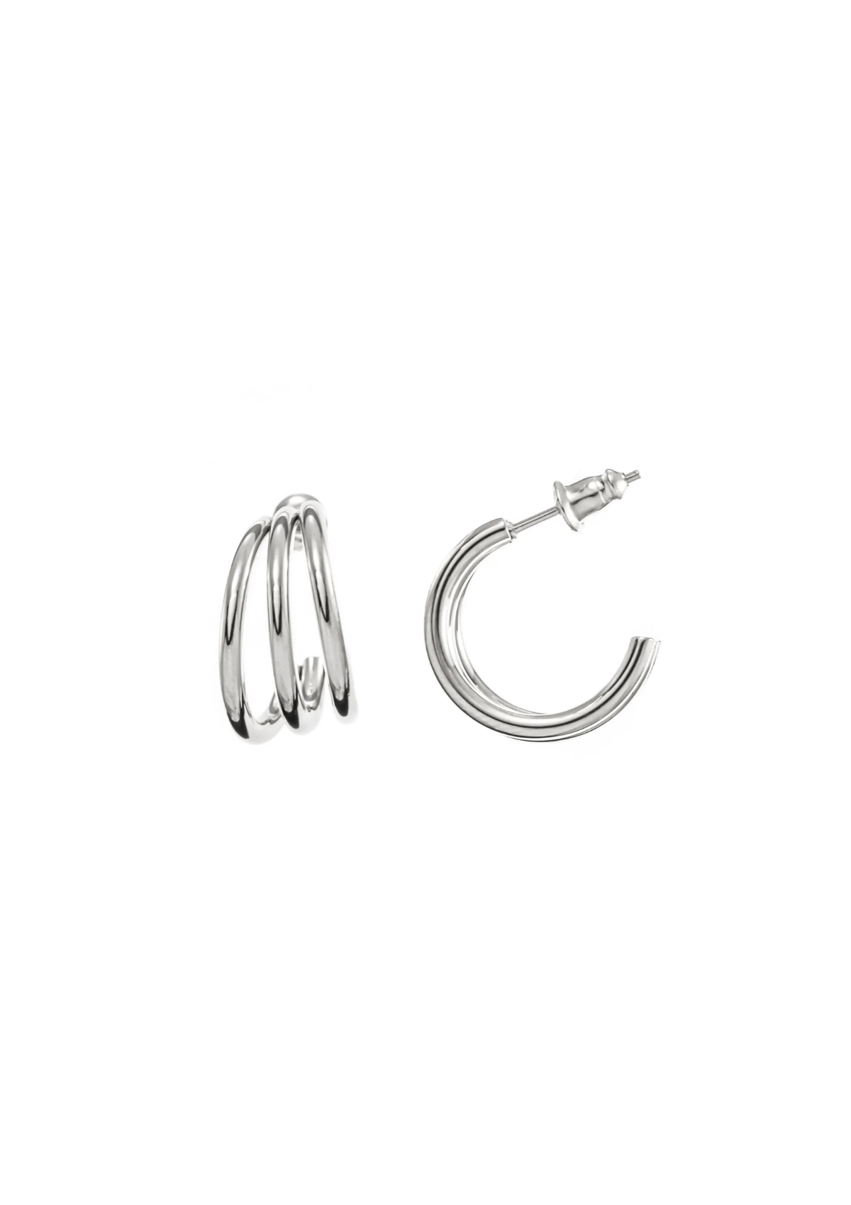 Arracada triple tubular