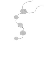 Corbatin de circulos mate con textura